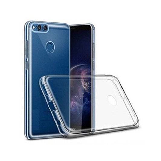 Back Cover For Honor 7X, Ultra Hybrid Clear Camera Protection, TPU Case, Shockproof (Multicolor As Per Availability)