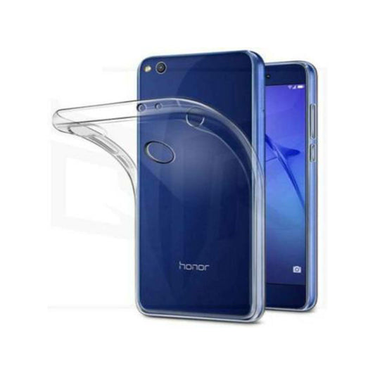 Back Cover For HONOR 8 LITE, Ultra Hybrid Clear Camera Protection, TPU Case, Shockproof (Multicolor As Per Availability)