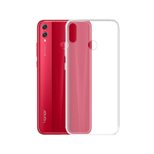 Back Cover For Huawei Honor 8X, Ultra Hybrid Clear Camera Protection, TPU Case, Shockproof (Multicolor As Per Availability)