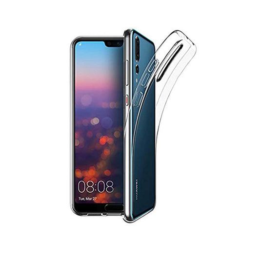 Back Cover For Huawei P20 Pro, Ultra Hybrid Clear Camera Protection, TPU Case, Shockproof (Multicolor As Per Availability)