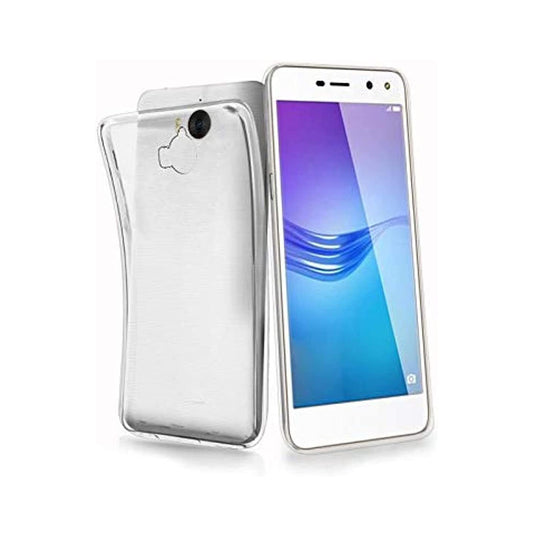 Back Cover For Huawei Y5 2017, Ultra Hybrid Clear Camera Protection, TPU Case, Shockproof (Multicolor As Per Availability)