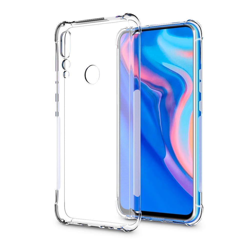 Back Cover For HUAWEI Y9 2019, Ultra Hybrid Clear Camera Protection, TPU Case, Shockproof (Multicolor As Per Availability)