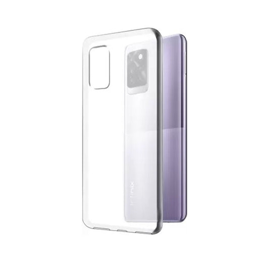 Back Cover For INFINIX NOTE 10 PRO - X695, Ultra Hybrid Clear Camera Protection, TPU Case, Shockproof (Multicolor As Per Availability)