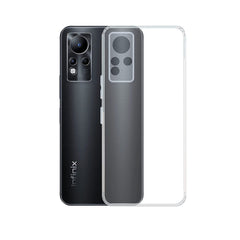 Back Cover For INFINIX HOT-11 X662, Ultra Hybrid Clear Camera Protection, TPU Case, Shockproof (Multicolor As Per Availability)