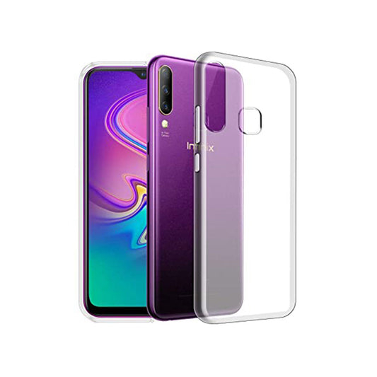 Back Cover For INFINIX S4 X626, Ultra Hybrid Clear Camera Protection, TPU Case, Shockproof (Multicolor As Per Availability)