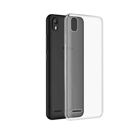 Back Cover For INFINIX Smart 2, Ultra Hybrid Clear Camera Protection, TPU Case, Shockproof (Multicolor As Per Availability)