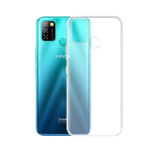 Back Cover For INFINIX SMART 5A, Ultra Hybrid Clear Camera Protection, TPU Case, Shockproof (Multicolor As Per Availability)
