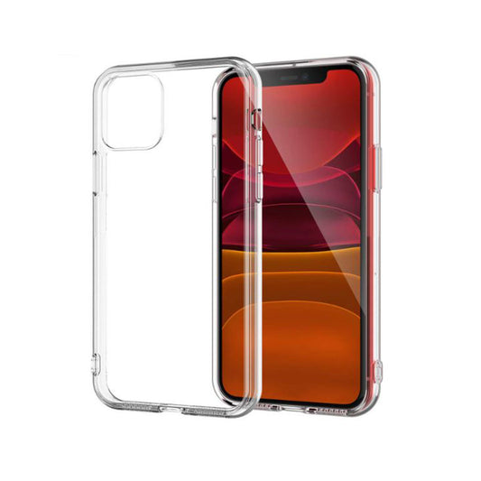 Back Cover For Iphone 11, Ultra Hybrid Clear Camera Protection, TPU Case, Shockproof (Multicolor As Per Availability)