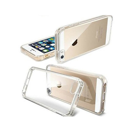 Back Cover For IPHONE 4G, Ultra Hybrid Clear Camera Protection, TPU Case, Shockproof (Multicolor As Per Availability)