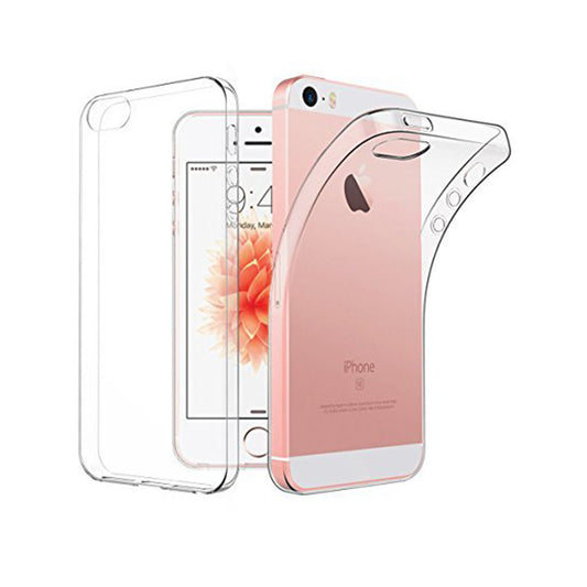 Back Cover For IPHONE 5S, Ultra Hybrid Clear Camera Protection, TPU Case, Shockproof (Multicolor As Per Availability)