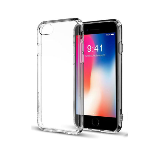 Back Cover For Iphone 7 Plus, Ultra Hybrid Clear Camera Protection, TPU Case, Shockproof (Multicolor As Per Availability)