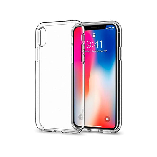 Back Cover For Iphone X, Ultra Hybrid Clear Camera Protection, TPU Case, Shockproof (Multicolor As Per Availability)