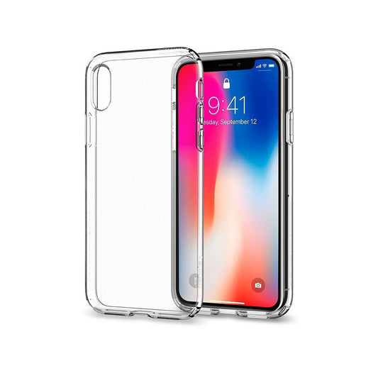 Back Cover For IPHONE XS, Ultra Hybrid Clear Camera Protection, TPU Case, Shockproof (Multicolor As Per Availability)
