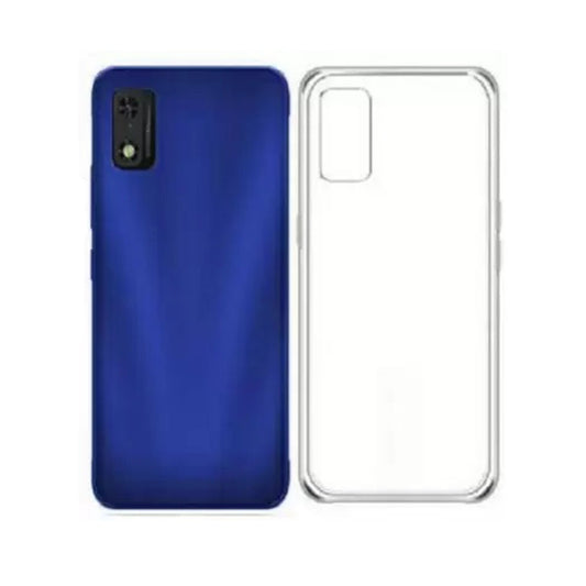 Back Cover For Itel A23 Pro L5006C, Ultra Hybrid Clear Camera Protection, TPU Case, Shockproof (Multicolor As Per Availability)