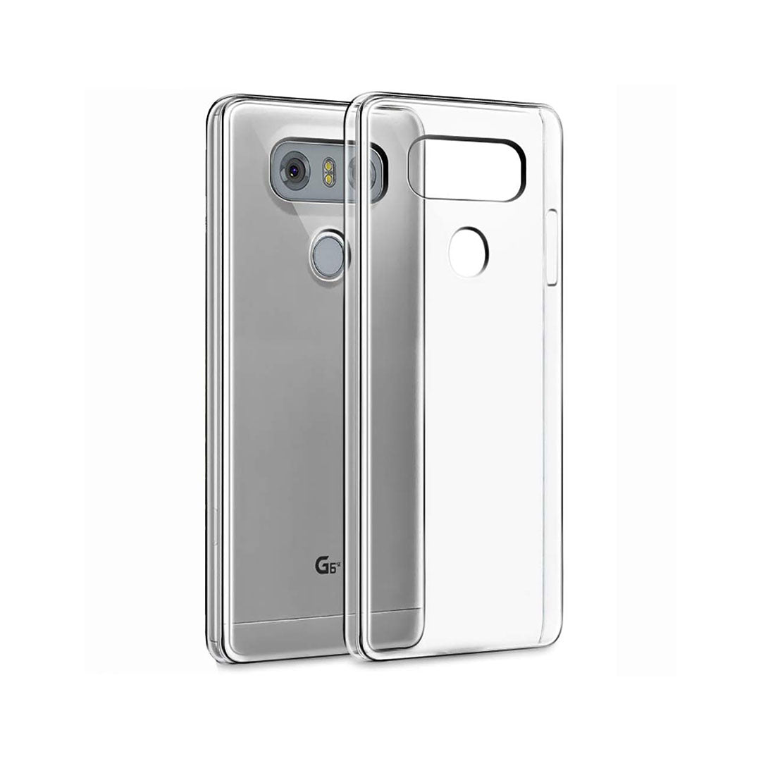 Back Cover For LG G6 PLUS, Ultra Hybrid Clear Camera Protection, TPU Case, Shockproof (Multicolor As Per Availability)
