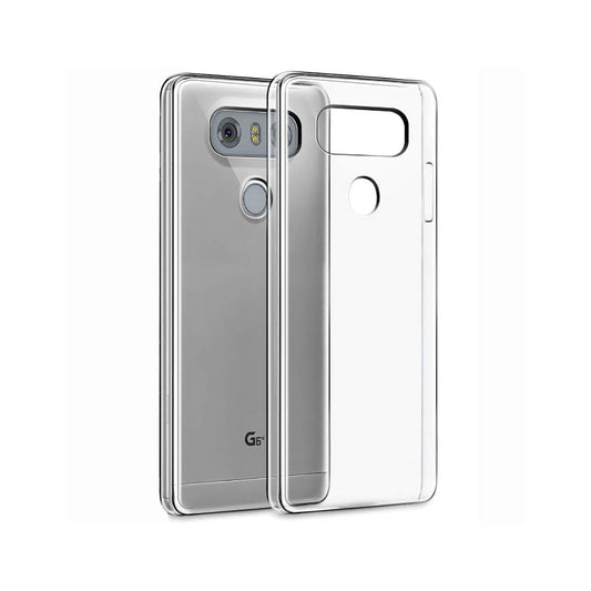 Back Cover For LG G6 PLUS, Ultra Hybrid Clear Camera Protection, TPU Case, Shockproof (Multicolor As Per Availability)