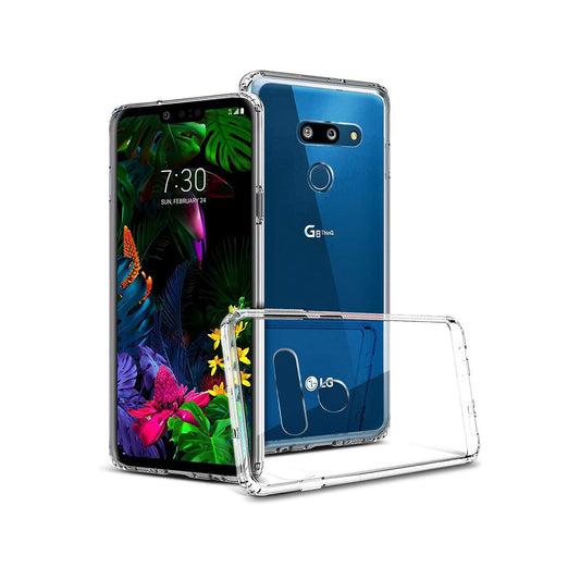 Back Cover For LG G8, Ultra Hybrid Clear Camera Protection, TPU Case, Shockproof (Multicolor As Per Availability)