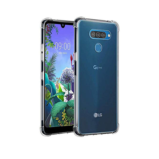 Back Cover For LG G8S, Ultra Hybrid Clear Camera Protection, TPU Case, Shockproof (Multicolor As Per Availability)