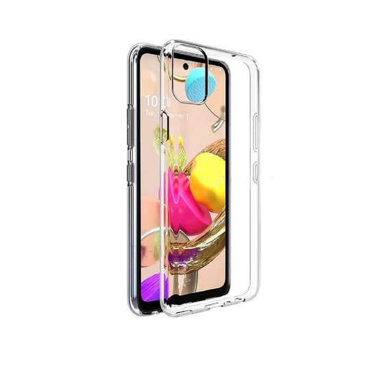 Back Cover For Lg K42, Ultra Hybrid Clear Camera Protection, TPU Case, Shockproof (Multicolor As Per Availability)