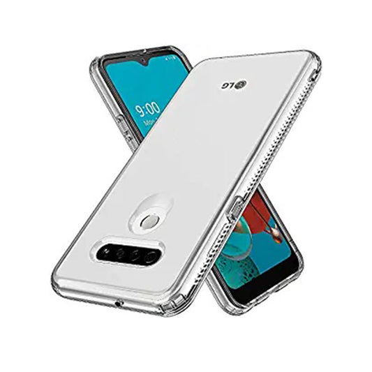 Back Cover For LG K51, Ultra Hybrid Clear Camera Protection, TPU Case, Shockproof (Multicolor As Per Availability)