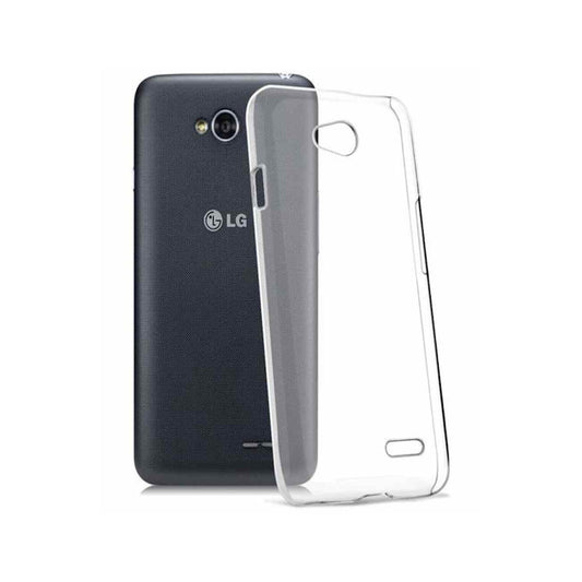 Back Cover For LG L70, Ultra Hybrid Clear Camera Protection, TPU Case, Shockproof (Multicolor As Per Availability)