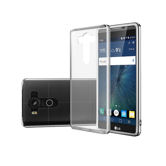 Back Cover For LG V10, Ultra Hybrid Clear Camera Protection, TPU Case, Shockproof (Multicolor As Per Availability)