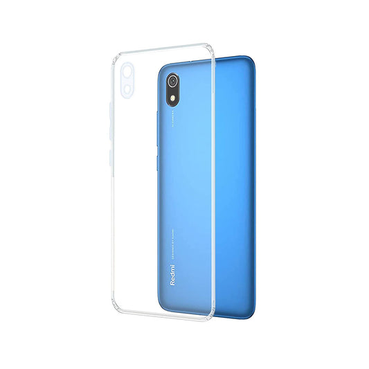 Back Cover For Xiaomi Redmi 7A, Ultra Hybrid Clear Camera Protection, TPU Case, Shockproof (Multicolor As Per Availability)