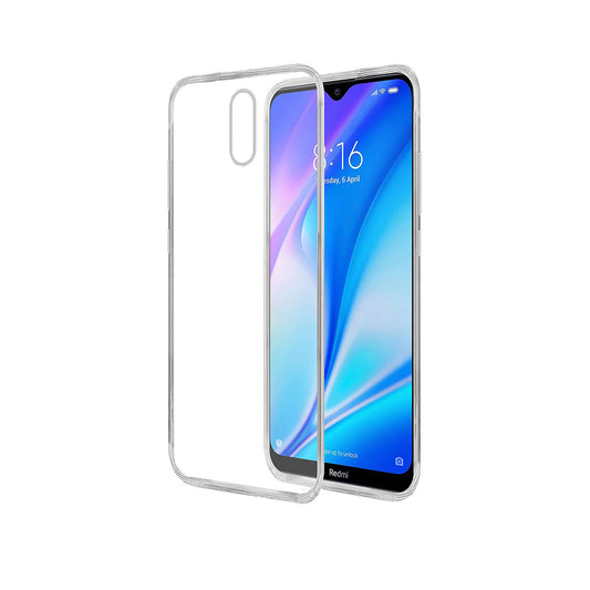 Back Cover For Xiaomi Redmi 8A, Ultra Hybrid Clear Camera Protection, TPU Case, Shockproof (Multicolor As Per Availability)