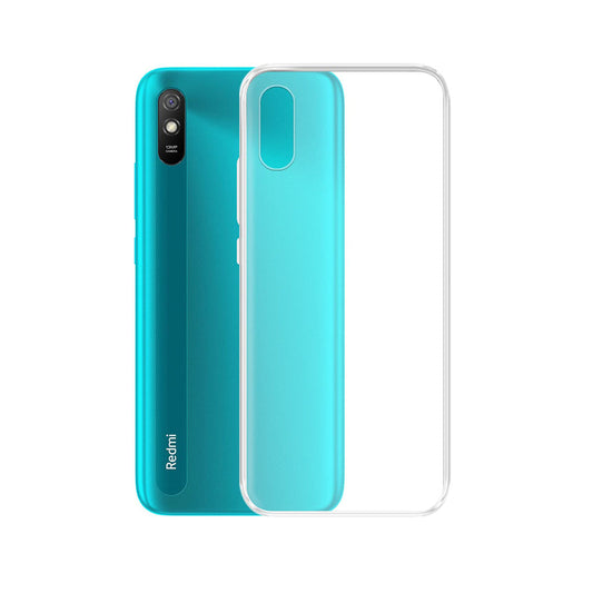 Back Cover For Xiaomi Redmi 9A, Ultra Hybrid Clear Camera Protection, TPU Case, Shockproof (Multicolor As Per Availability)