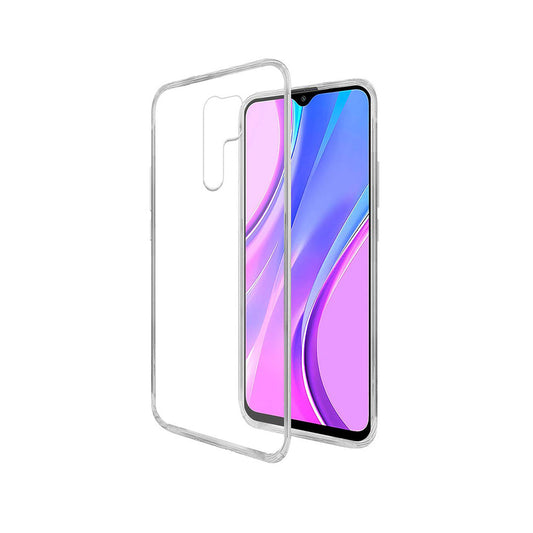 Back Cover For Xiaomi Redmi 9 Prime, Ultra Hybrid Clear Camera Protection, TPU Case, Shockproof (Multicolor As Per Availability)