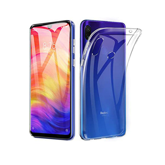 Back Cover For Xiaomi Redmi Note 7 Pro, Ultra Hybrid Clear Camera Protection, TPU Case, Shockproof (Multicolor As Per Availability)