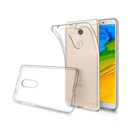 Back Cover For Xiaomi Redmi Note 5, Ultra Hybrid Clear Camera Protection, TPU Case, Shockproof (Multicolor As Per Availability)