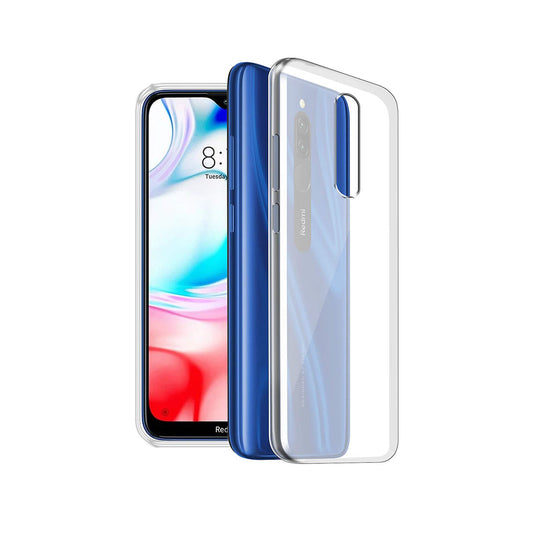 Back Cover For XIAOMI REDMI 8, Ultra Hybrid Clear Camera Protection, TPU Case, Shockproof (Multicolor As Per Availability)