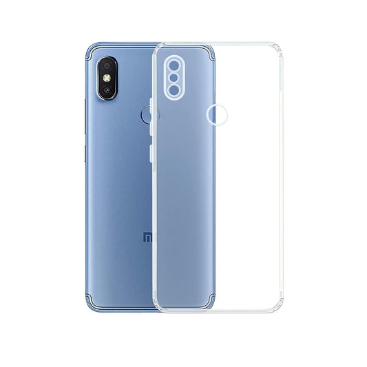 Back Cover For Xiaomi Redmi Y2, Ultra Hybrid Clear Camera Protection, TPU Case, Shockproof (Multicolor As Per Availability)