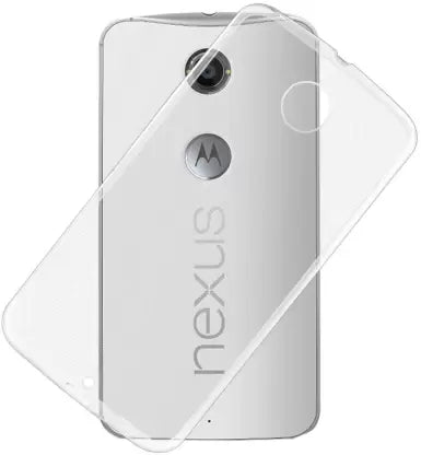 Back Cover For GOOGLE NEXUX 6, Ultra Hybrid Clear Camera Protection, TPU Case, Shockproof (Multicolor As Per Availability)