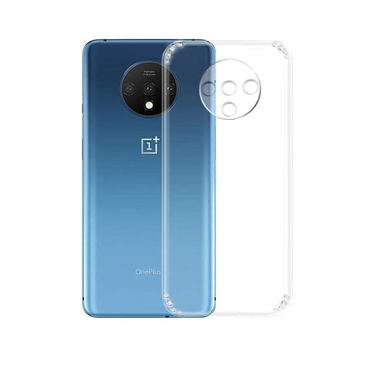 Back Cover For Oneplus 7T, Ultra Hybrid Clear Camera Protection, TPU Case, Shockproof (Multicolor As Per Availability)