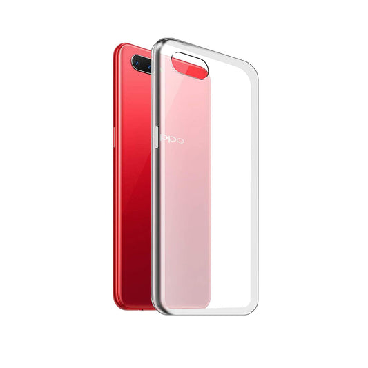 Back Cover For Oppo A3S Uni, Ultra Hybrid Clear Camera Protection, TPU Case, Shockproof (Multicolor As Per Availability)