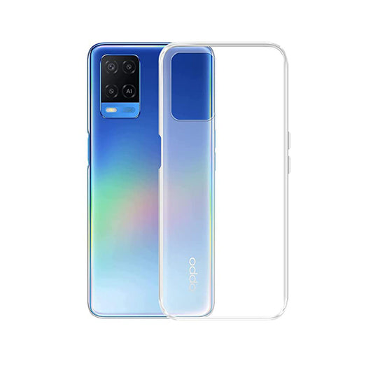 Back Cover For Oppo A54 4G, Ultra Hybrid Clear Camera Protection, TPU Case, Shockproof (Multicolor As Per Availability)