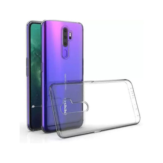 Back Cover For Oppo A9 2020, Ultra Hybrid Clear Camera Protection, TPU Case, Shockproof (Multicolor As Per Availability)