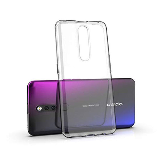 Back Cover For Oppo F11, Ultra Hybrid Clear Camera Protection, TPU Case, Shockproof (Multicolor As Per Availability)