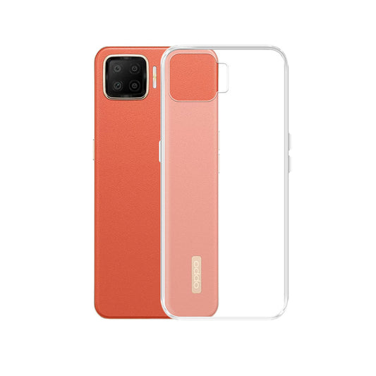 Back Cover For Oppo F17, Ultra Hybrid Clear Camera Protection, TPU Case, Shockproof (Multicolor As Per Availability)