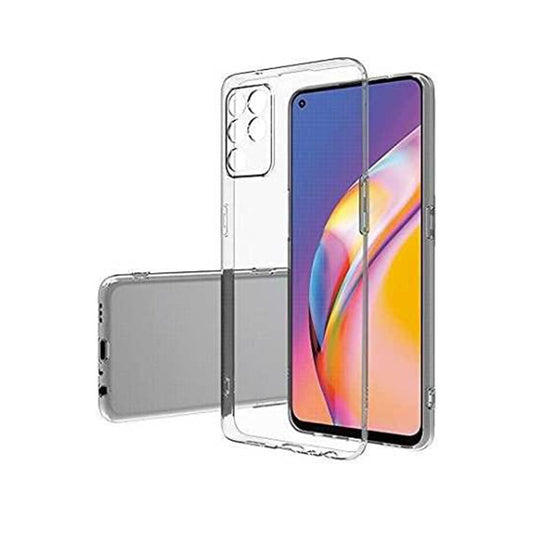 Back Cover For Oppo F19 Pro Plus, Ultra Hybrid Clear Camera Protection, TPU Case, Shockproof (Multicolor As Per Availability)