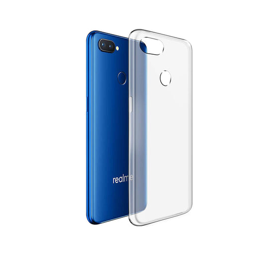 Back Cover For Oppo Realme 2 Pro, Ultra Hybrid Clear Camera Protection, TPU Case, Shockproof (Multicolor As Per Availability)
