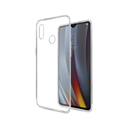 Back Cover For Oppo Realme 3, Ultra Hybrid Clear Camera Protection, TPU Case, Shockproof (Multicolor As Per Availability)