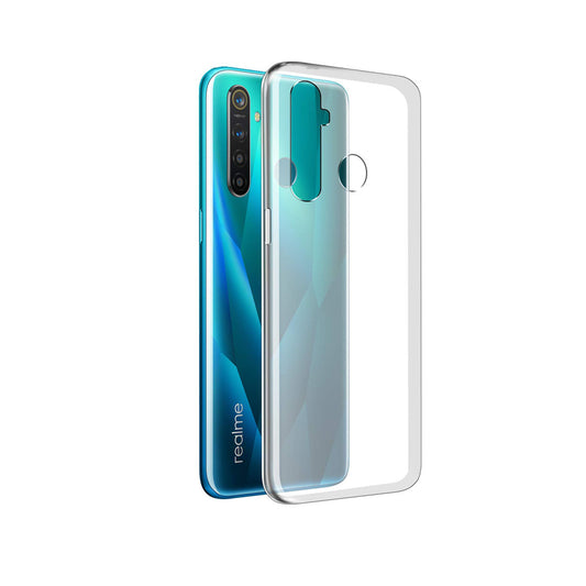 Back Cover For Oppo Realme 5 Pro, Ultra Hybrid Clear Camera Protection, TPU Case, Shockproof (Multicolor As Per Availability)