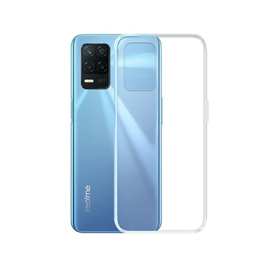 Back Cover For Oppo Realme 8 5G, Ultra Hybrid Clear Camera Protection, TPU Case, Shockproof (Multicolor As Per Availability)