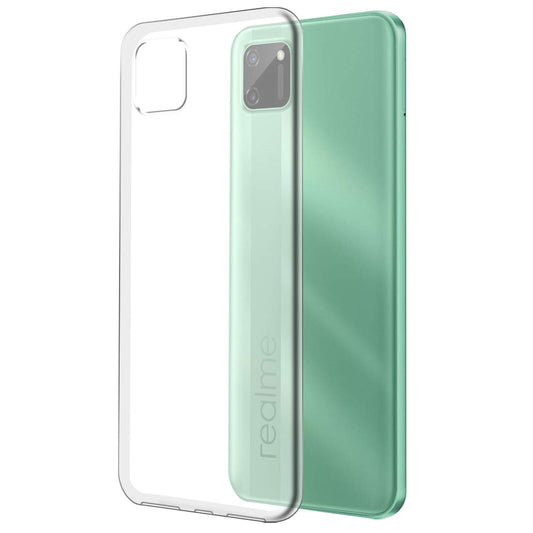 Back Cover For Oppo Realme C11 2020, Ultra Hybrid Clear Camera Protection, TPU Case, Shockproof (Multicolor As Per Availability)