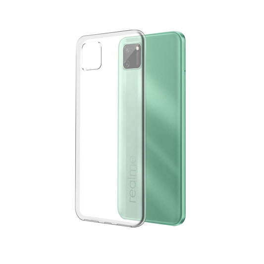 Back Cover For Oppo Realme C11, Ultra Hybrid Clear Camera Protection, TPU Case, Shockproof (Multicolor As Per Availability)