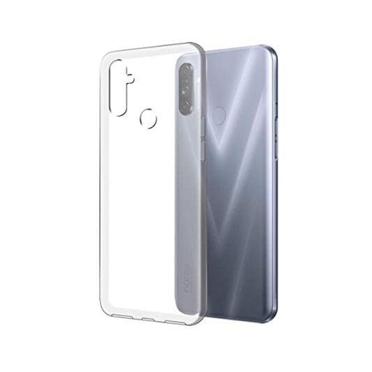 Back Cover For Oppo Realme Narzo 20A, Ultra Hybrid Clear Camera Protection, TPU Case, Shockproof (Multicolor As Per Availability)