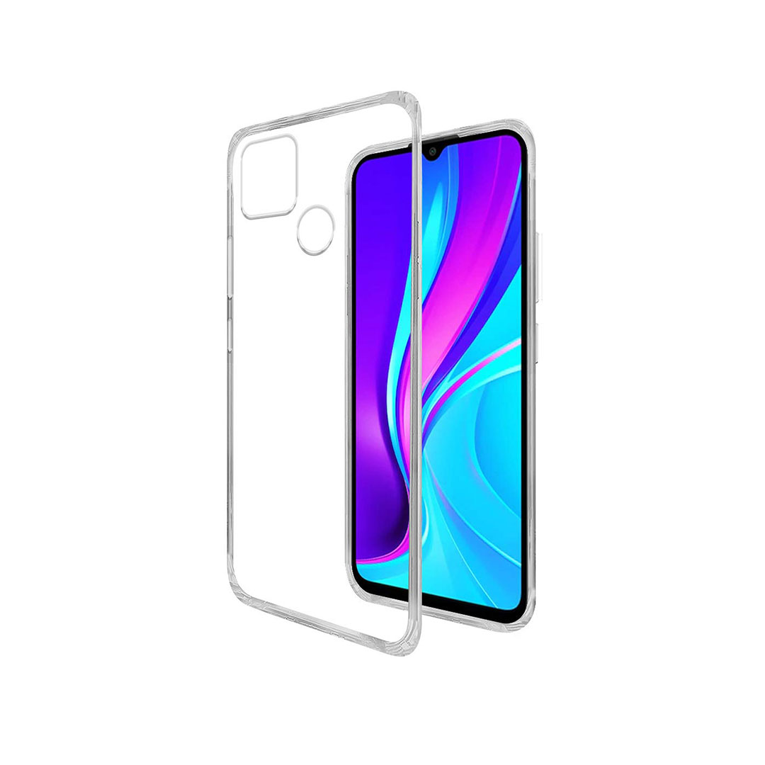Back Cover For XIAOMI REDMI 9, Ultra Hybrid Clear Camera Protection, TPU Case, Shockproof (Multicolor As Per Availability)